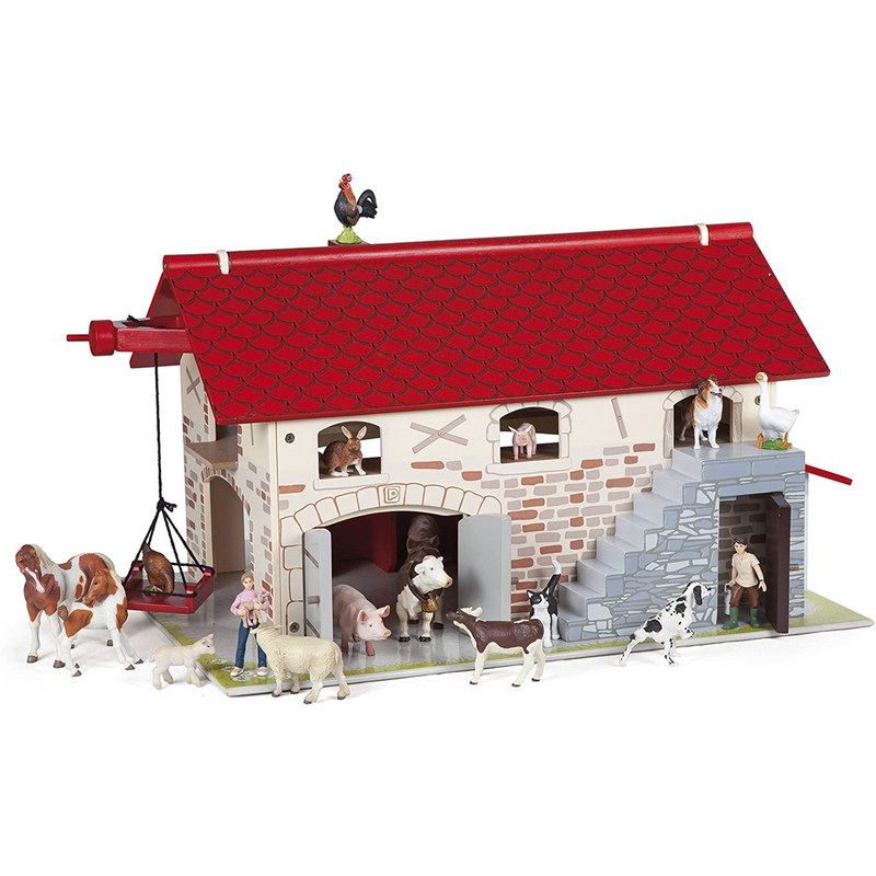 Farm barn toy shop