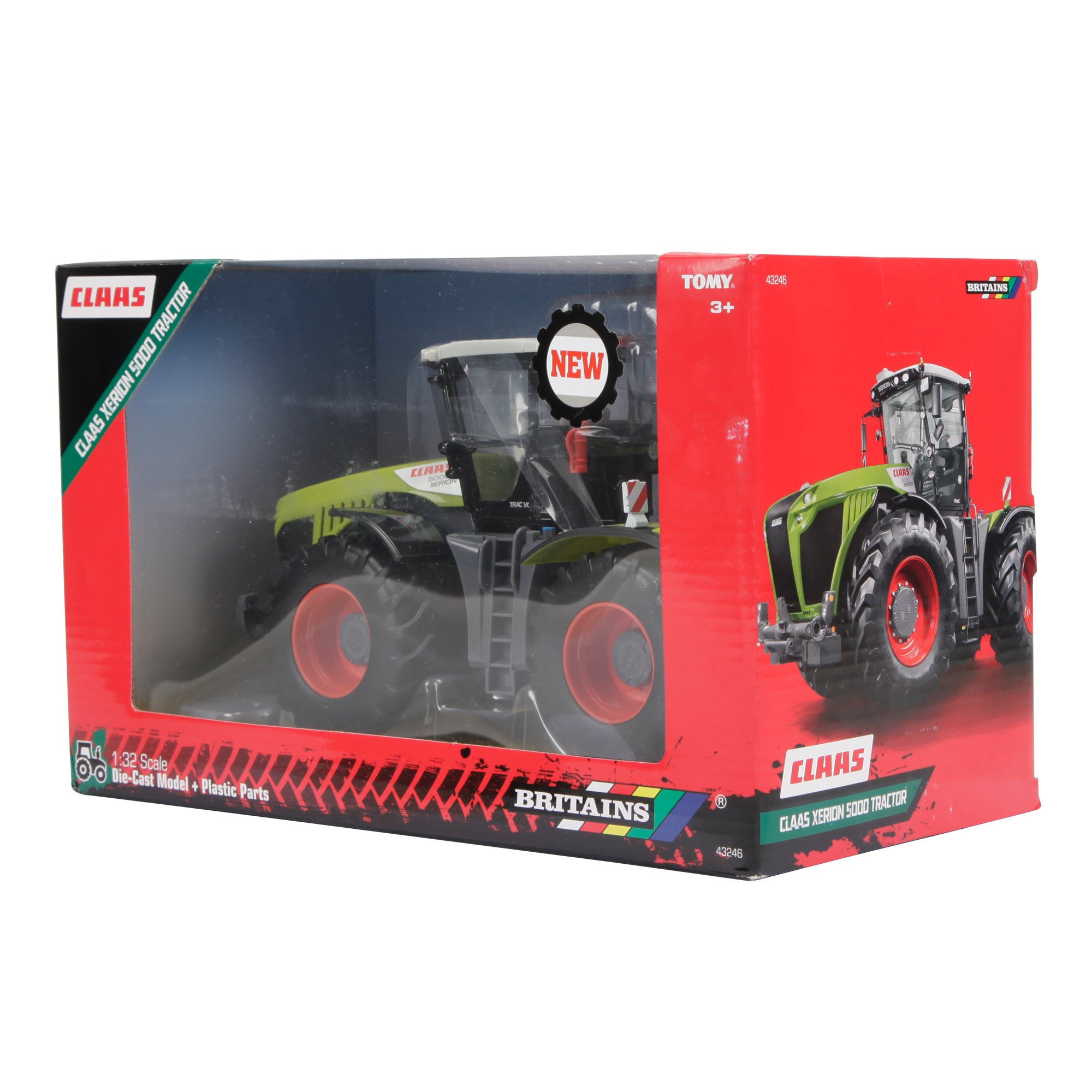 Britains&nbsp;Toys&nbsp;Claas Xerion 5000 Tractor 43246