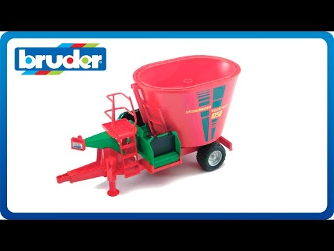 Bruder Toys Strautmann Verti-Mix 1050 Fodder mixer video