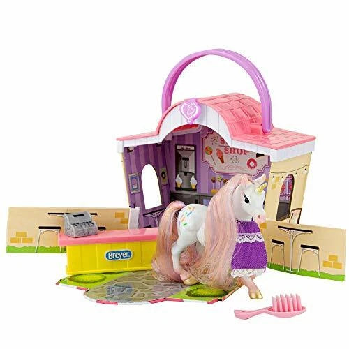 Breyer Li'l Beauties Unicorn Playset