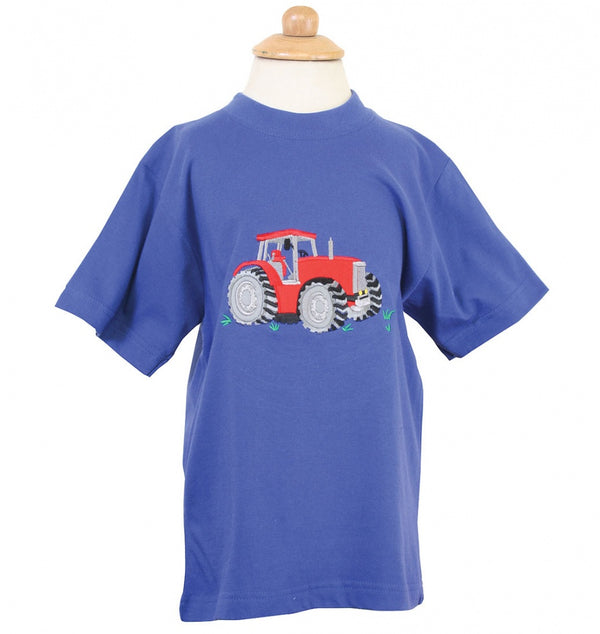 Ramblers Clothing Tractor T-Shirt - Blue