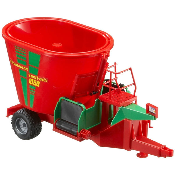 Bruder Toys Red Fodder Mixer Wagon Model 02127