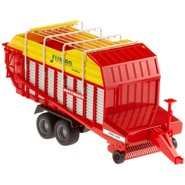 Bruder Toy Pottinger Jumbo 6600 Profiline Forage Trailer 02214