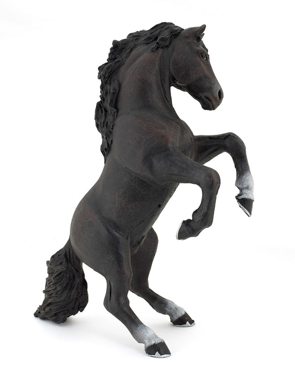 Papo Rearing Black Horse 51522