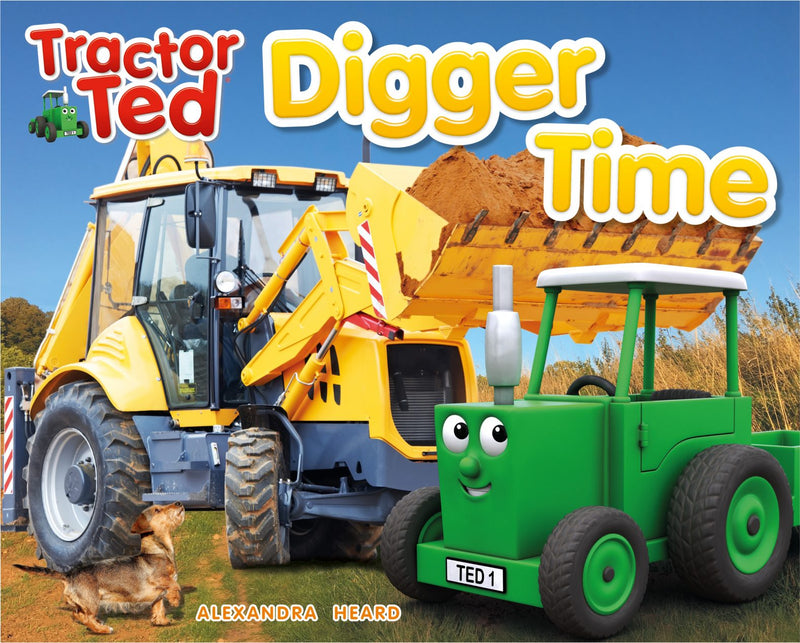 Tractor Ted Digger Time Book