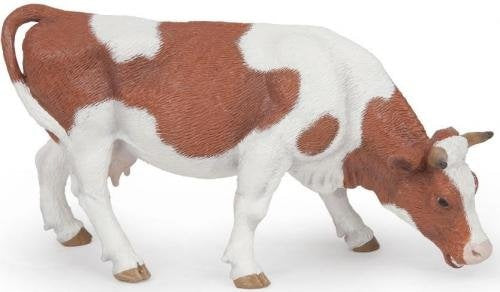 Papo 51147 Grazing Simmental Cow Farm Model Animal