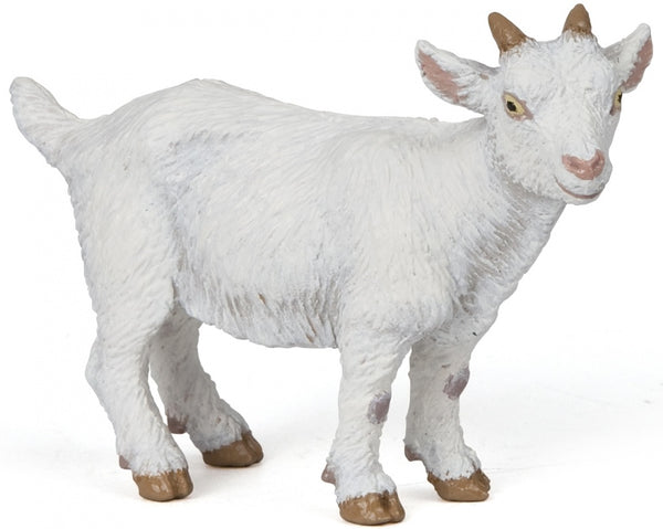 Papo 51146 White Kid Goat Model Farm Animal