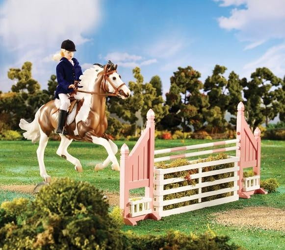 Breyer Traditional Brush Box Jump 2043 Scale 1:9