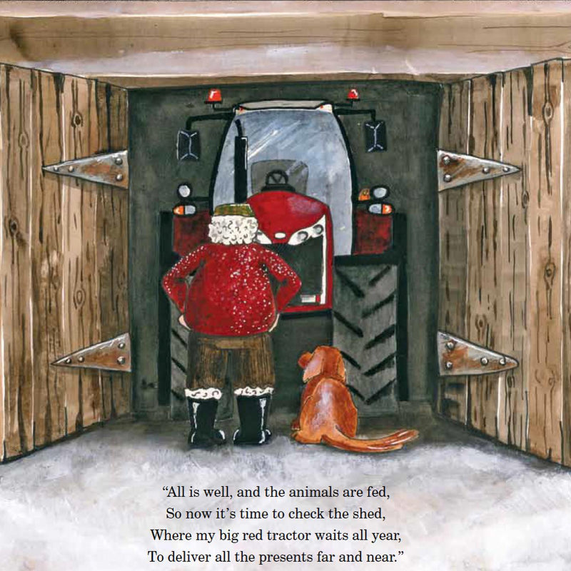 Farmer Christmas Festive Farmyard Book