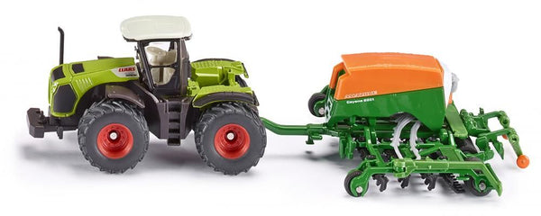 Siku Farmer Claas Xerion Tractor & Amazon Seeder 1826