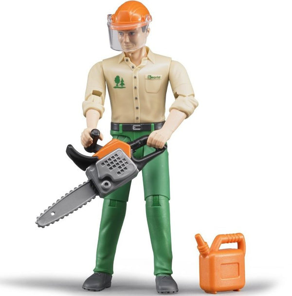 Bruder BWorld 60030 Forestry Worker with Accessories
