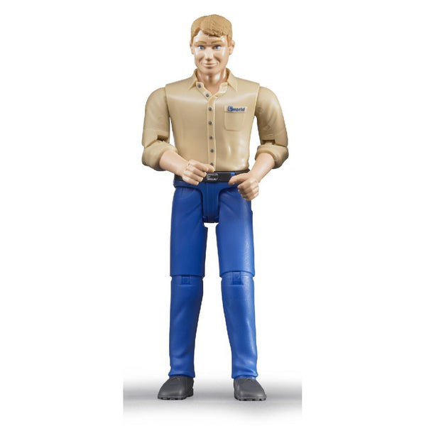 Bruder BWorld Man with Blue Jeans 60006