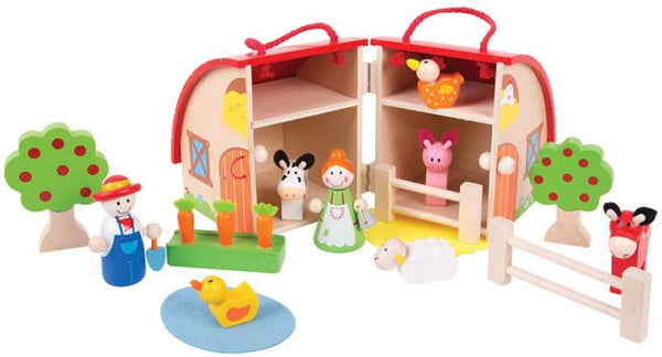 Farm Mini Playset (BIGJIGS) [BJ684]