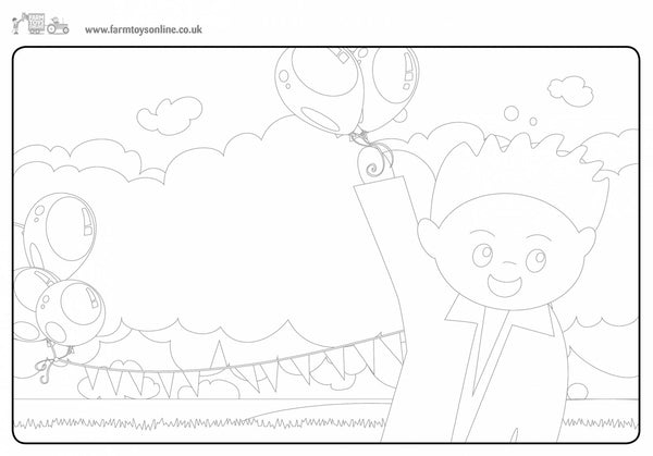 Farmer Freddie's Colouring Sheet 2