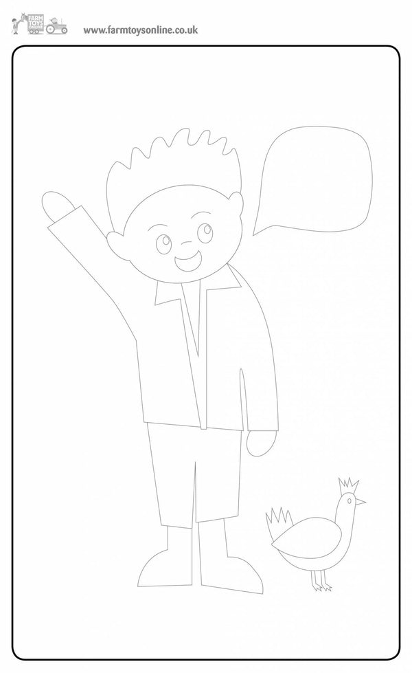 Farmer Freddie's Colouring Sheet 4