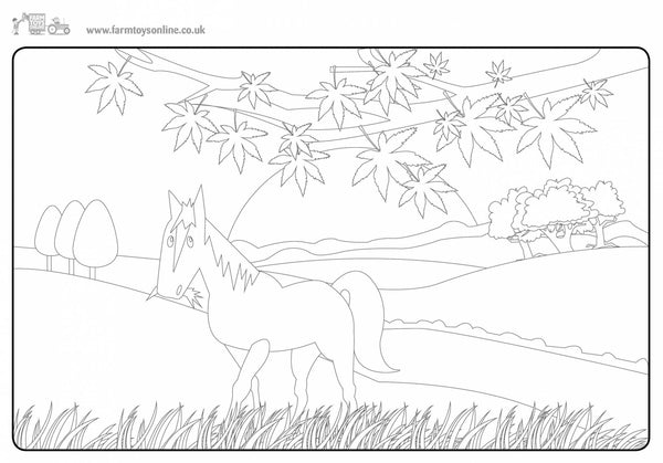 Farmer Freddie's Colouring Sheet 5