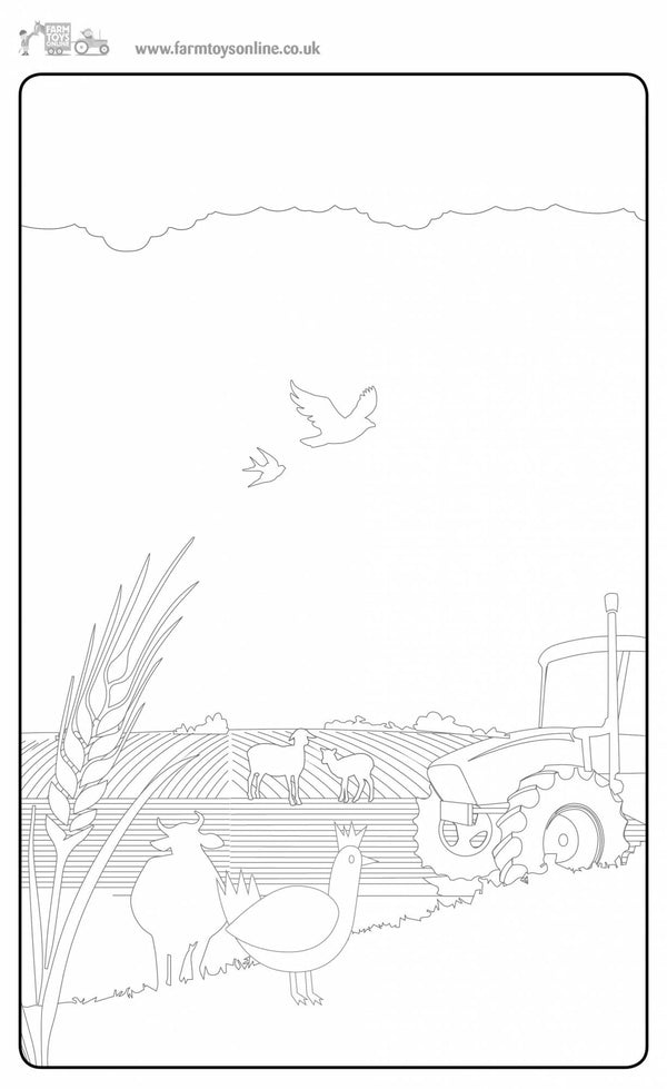 Farmer Freddie's Colouring Sheet 6