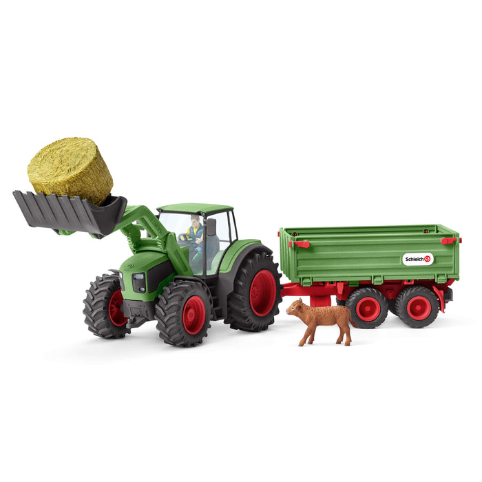 Schleich Tractor & Trailer Set