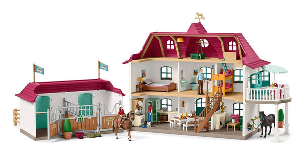 Large Horse Stable with House (Schleich) [42416]