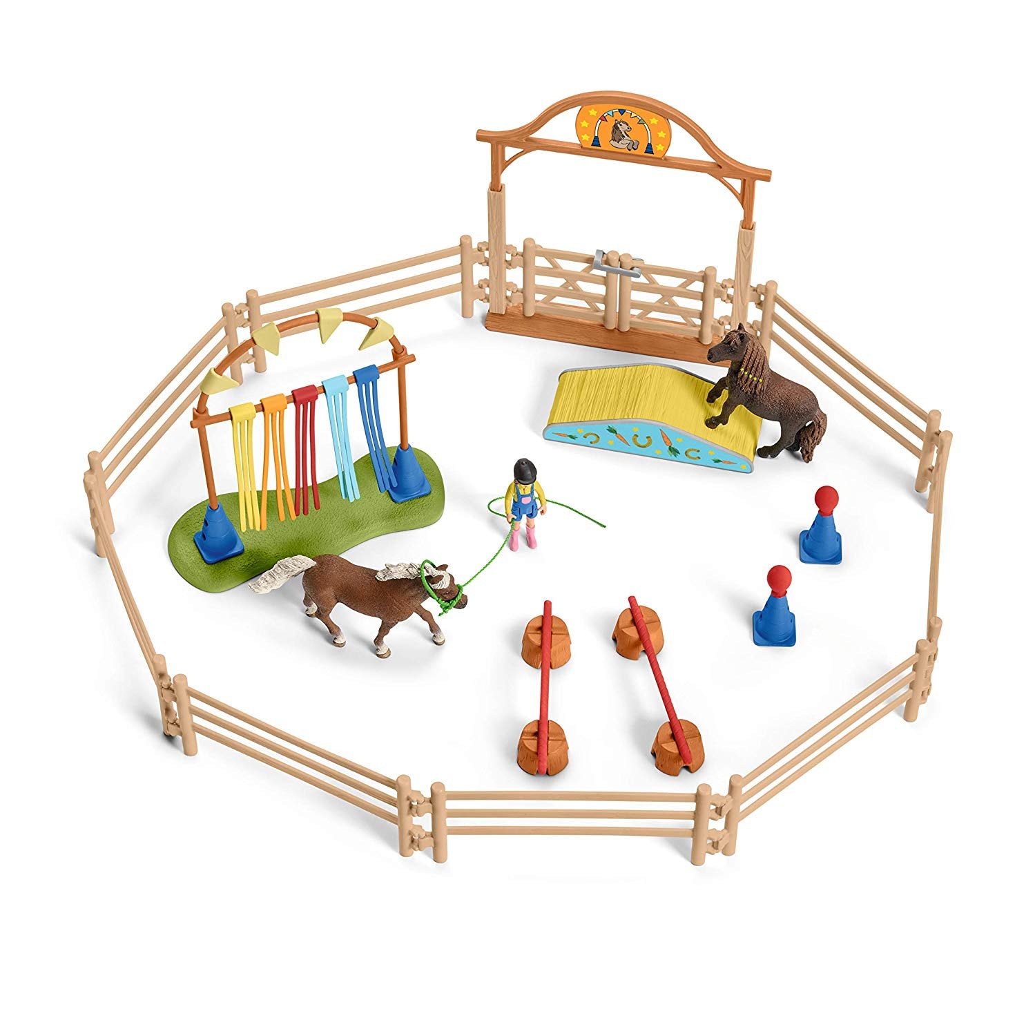 Pony Agility Training (Schleich) [42481]