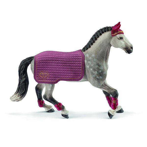 Schleich 42456 Horse Club Trakehner Mare Riding Tournament