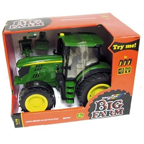 Britains Big Farm John Deere Light & Sound Tractor