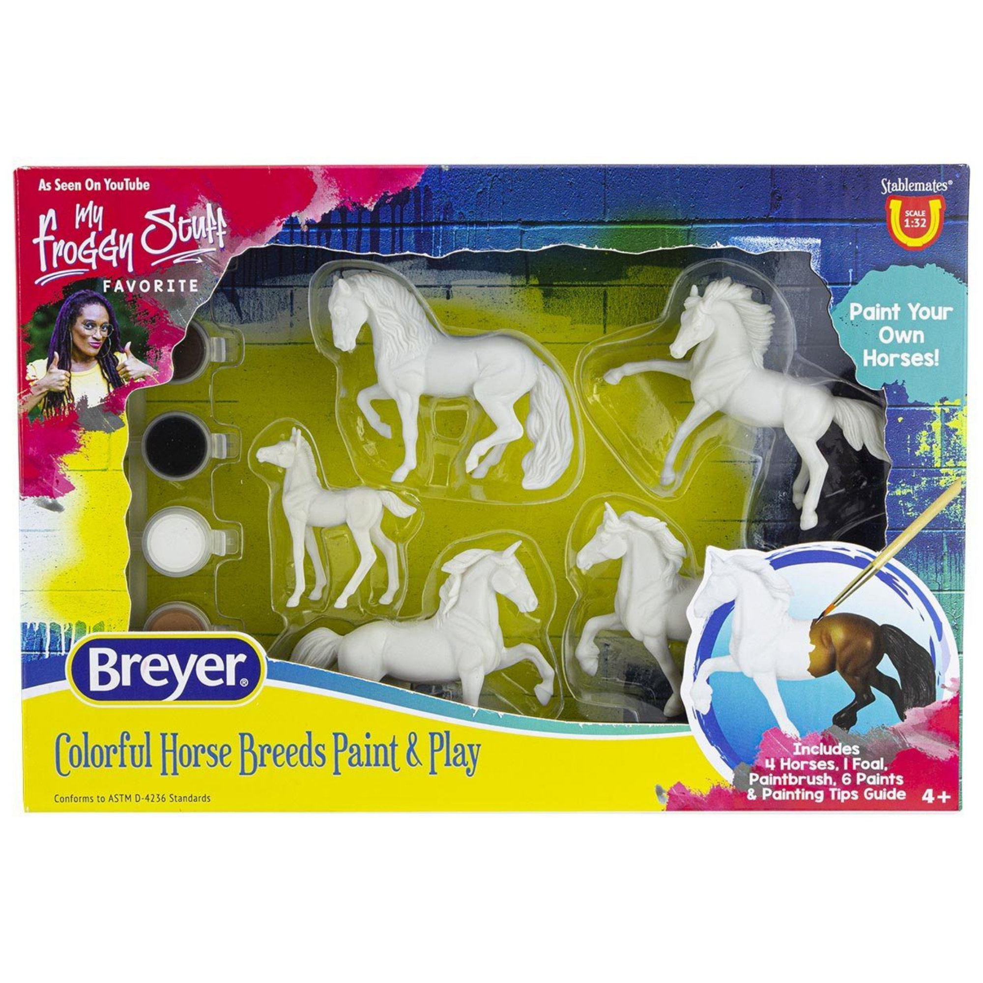 Breyer Stablemates Colourful Breeds Painting Kit