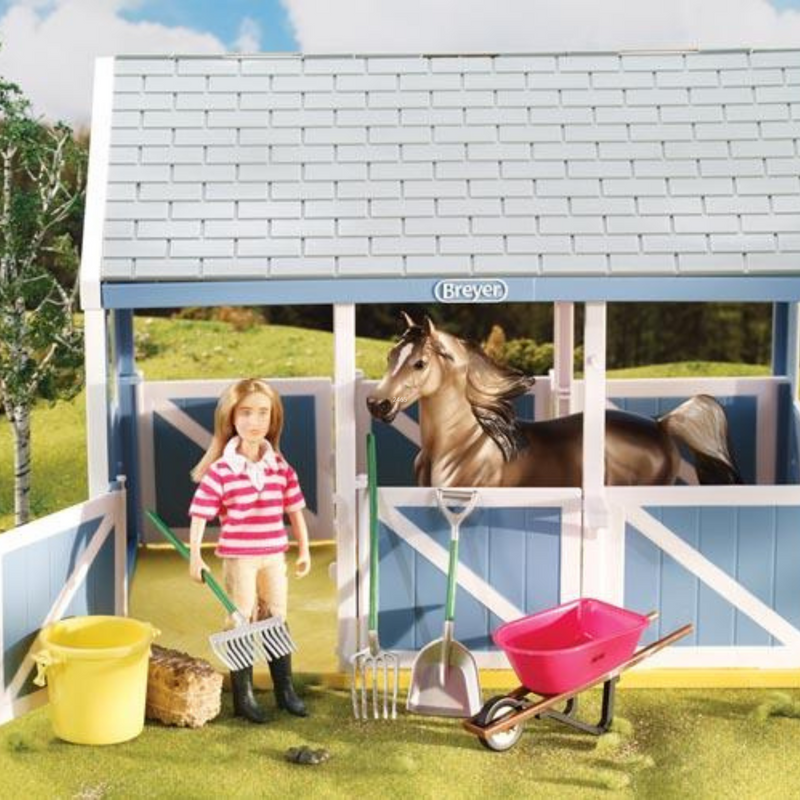 Breyer Classics Stable Cleaning Set 61074 Scale 1:12