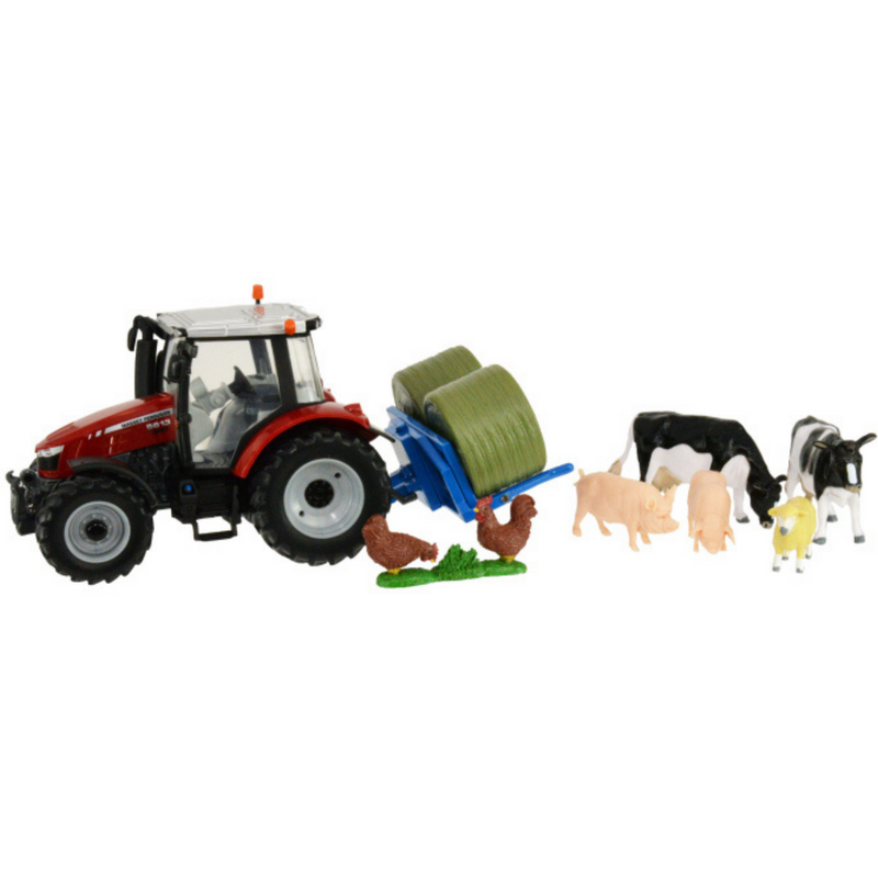 Massey Ferguson Tractor Playset