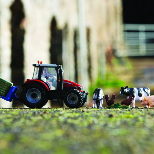Massey Ferguson Tractor Playset