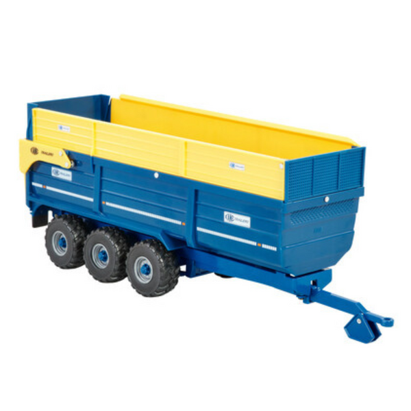 Britains Kane Triple-Axle Half Pipe Silage Trailer 43284