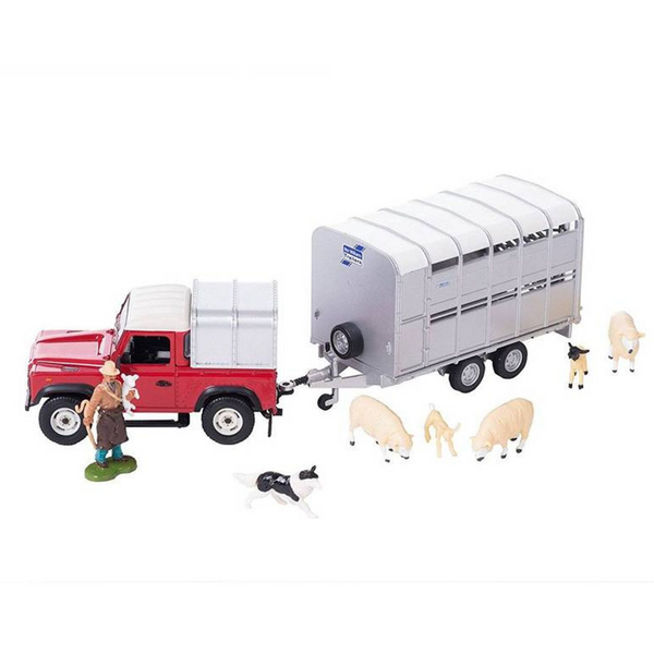 Britains Farm Building Playset - Includes Building, Farming Family And - View #10