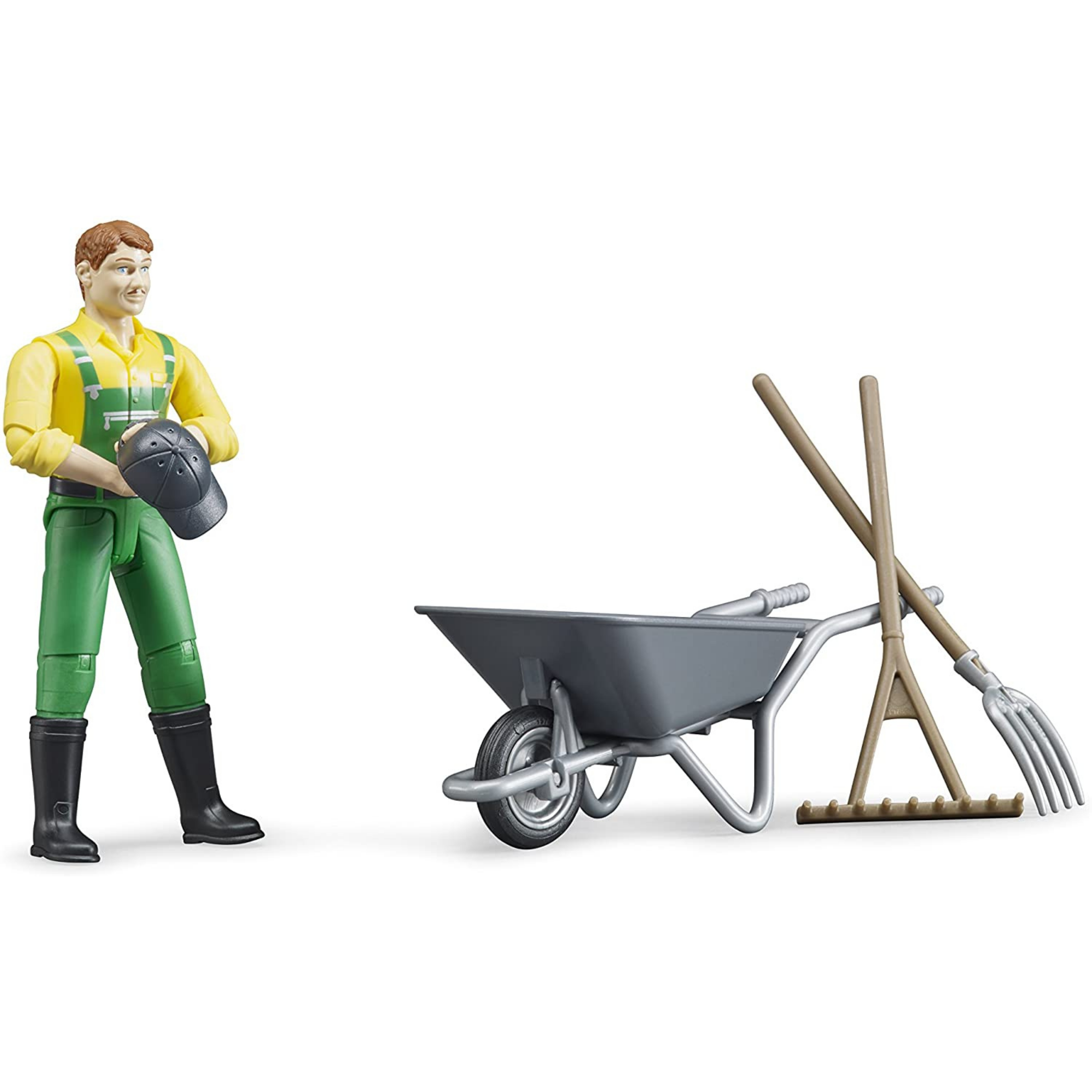 Bruder Farmer Figure and Accessories Set 62610