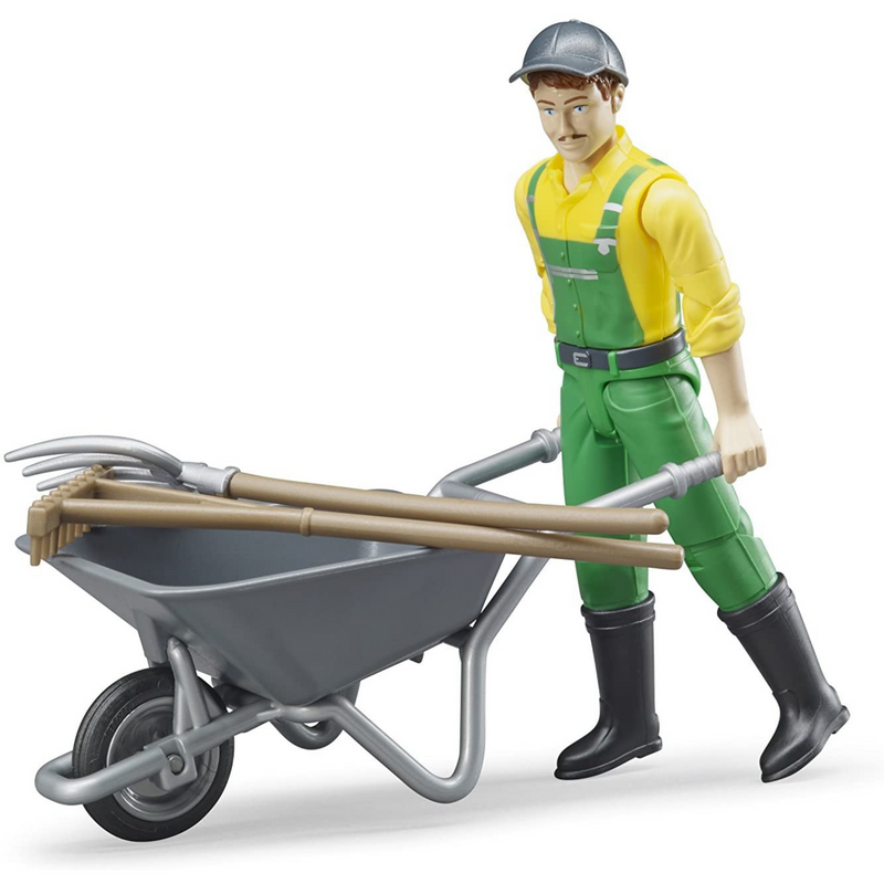 Bruder Farmer Figure and Accessories Set 62610