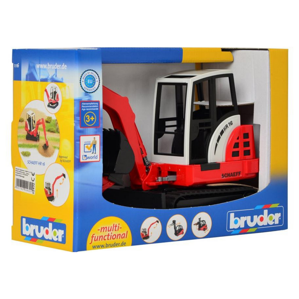 Bruder Toys 02432 Schaeff HR16 Mini Excavator