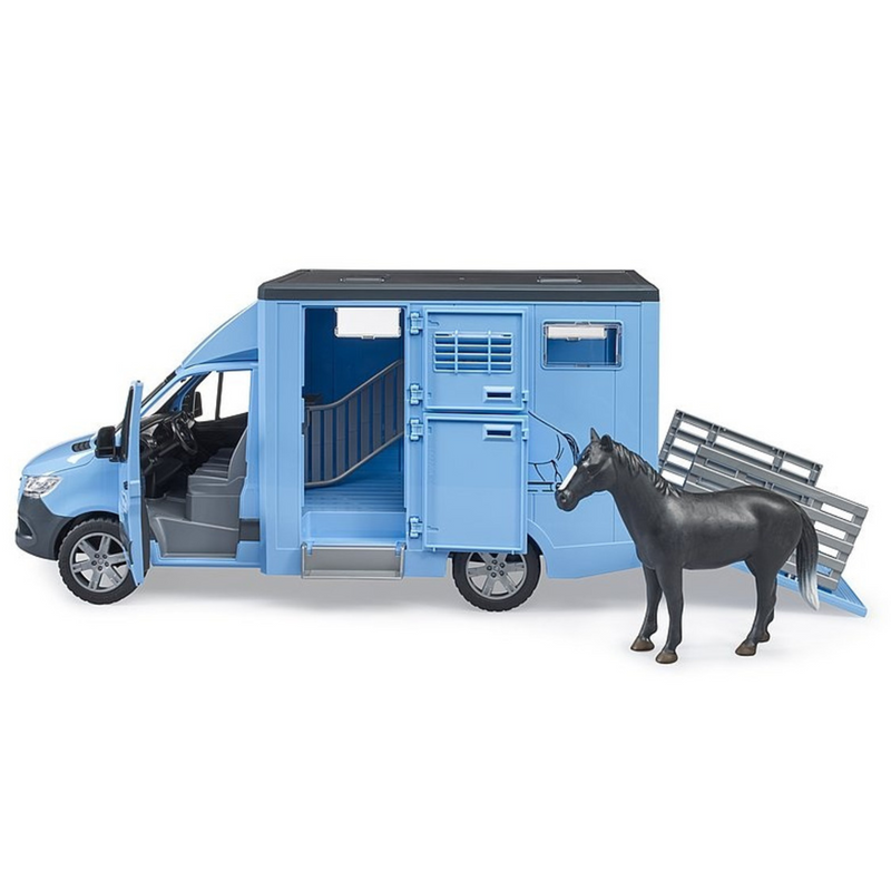Bruder Horse Lorry with Horse 02674