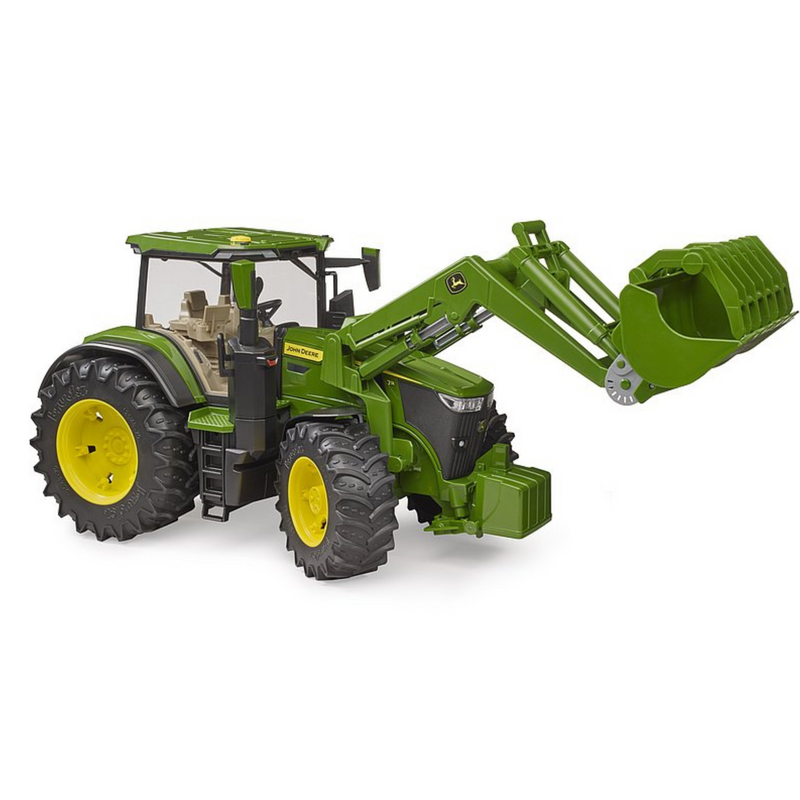 Bruder Toys John Deere 7R350 Tractor  with Frontloader 03151
