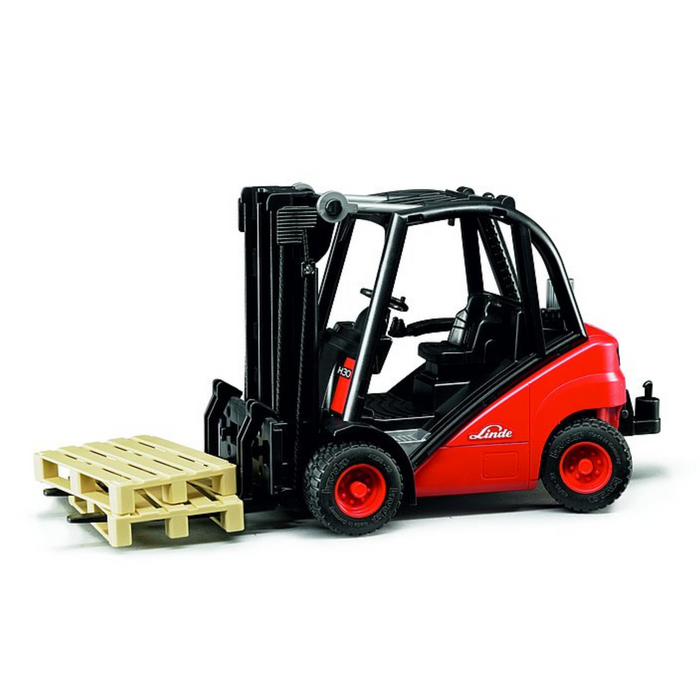 Bruder 02511 Linde Fork Lift & 2 Pallets