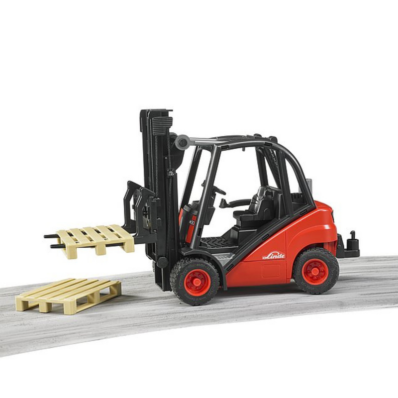 Bruder 02511 Linde Fork Lift & 2 Pallets