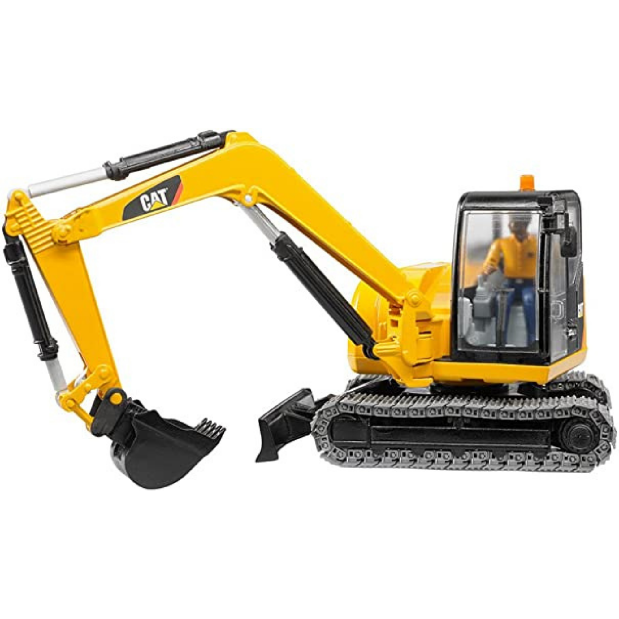 Bruder Toys CAT Mini Excavator with Worker Figure