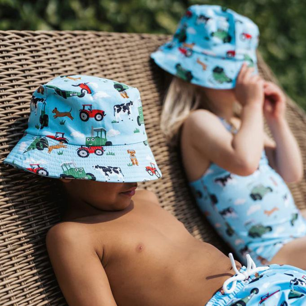 Tractor Ted Cloud Bucket Hat