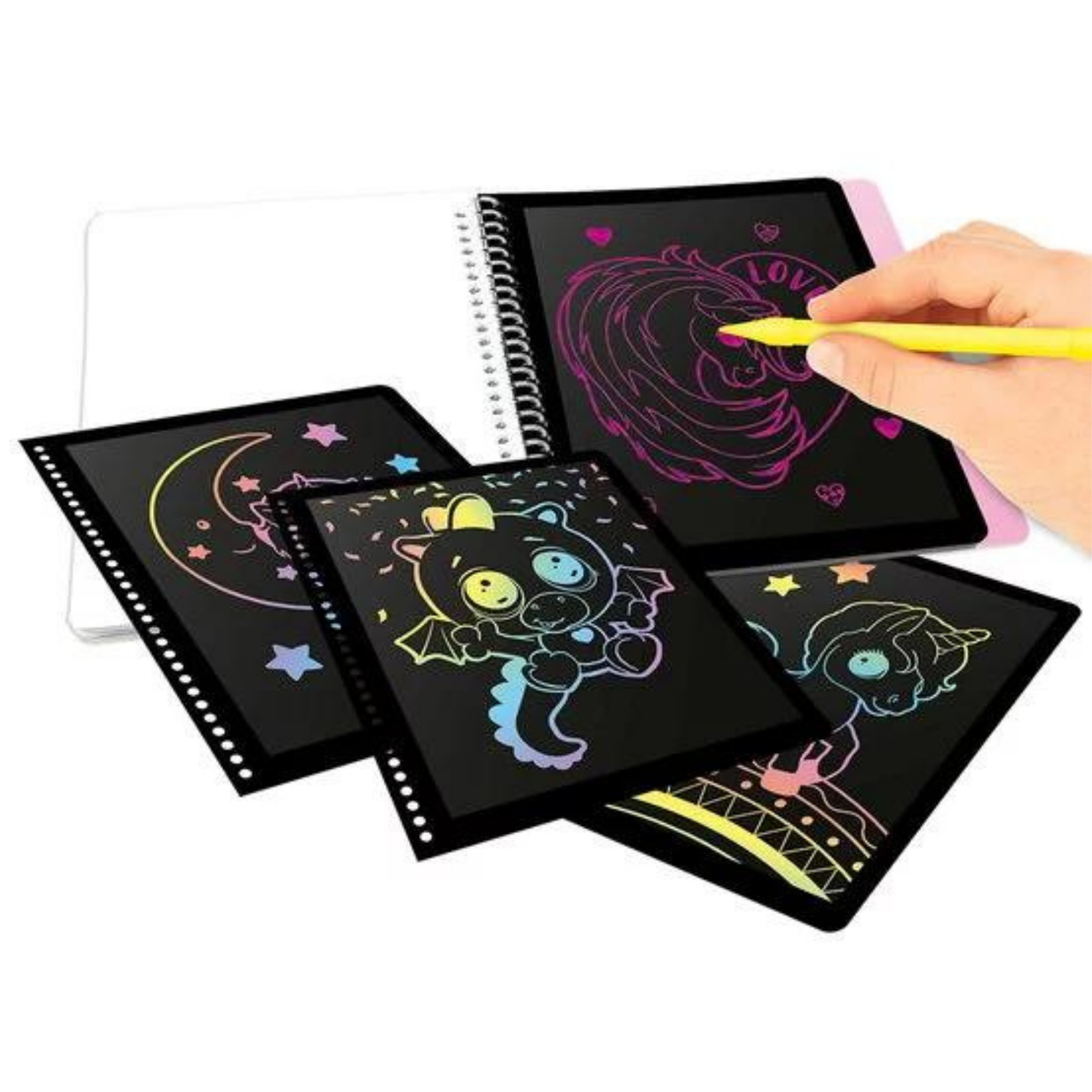 Depesche Magic Scratch book from Ylvi & the Minimoomis