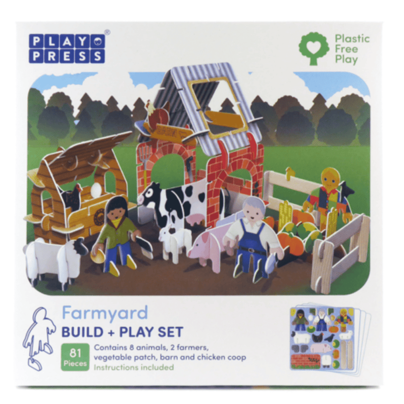 Play Press Eco Farm Play Set