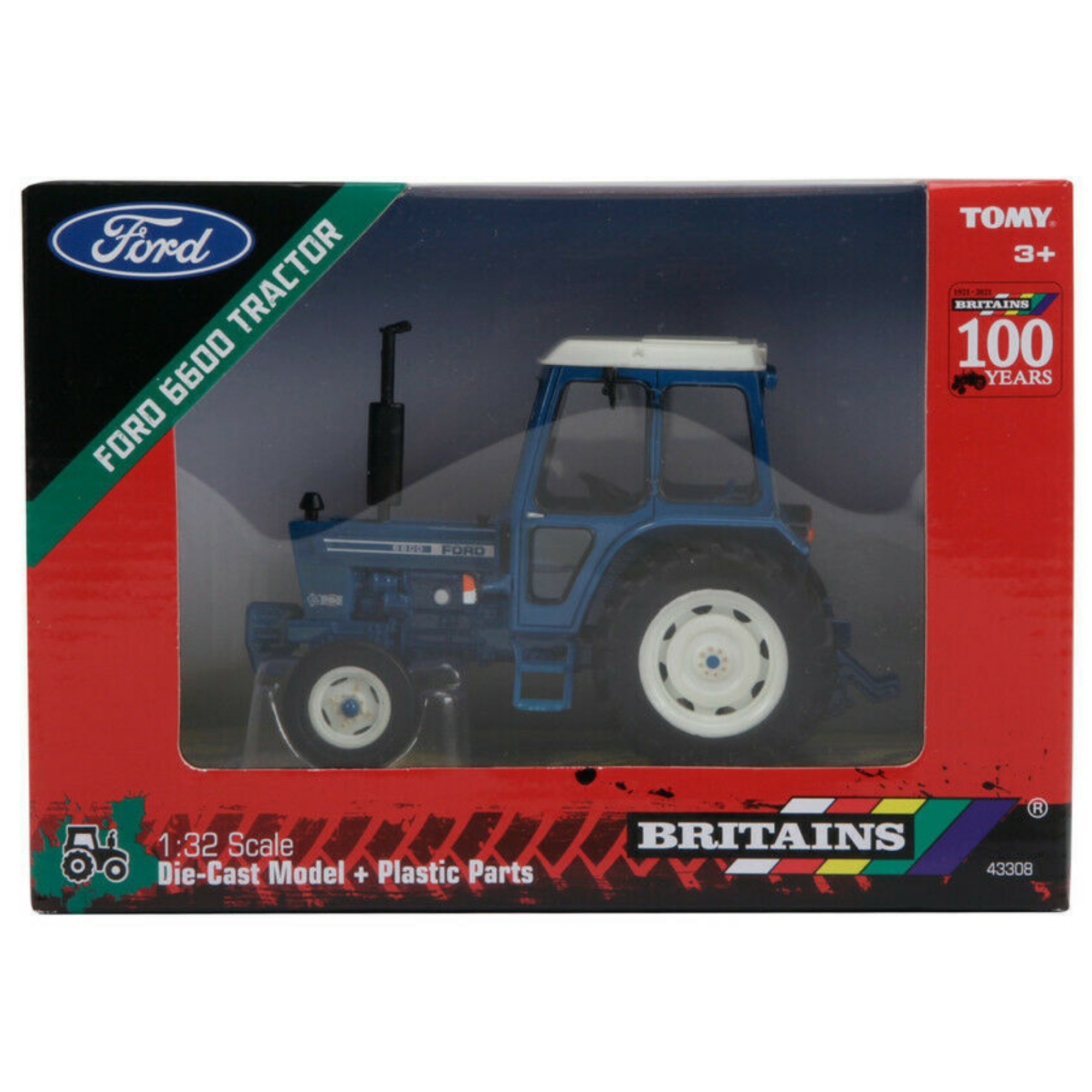 Britains Toys Ford 6600 100th Anniversary Tractor LIMITED EDITION
