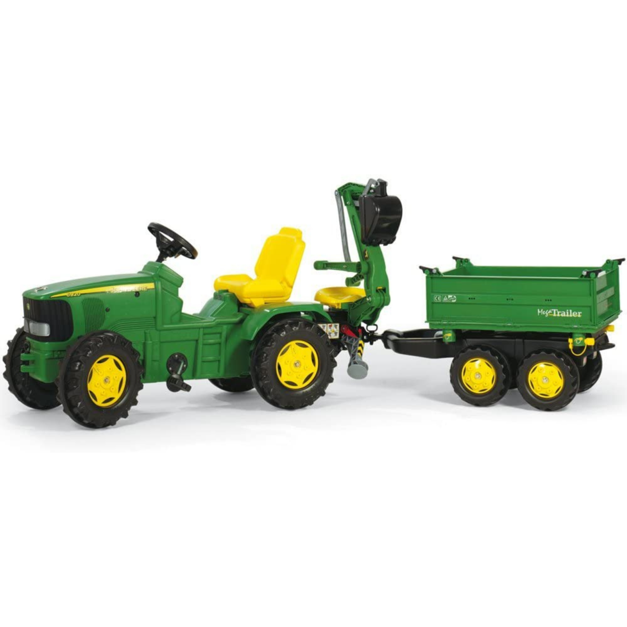 Rolly Toys Green Mega Trailer 122004