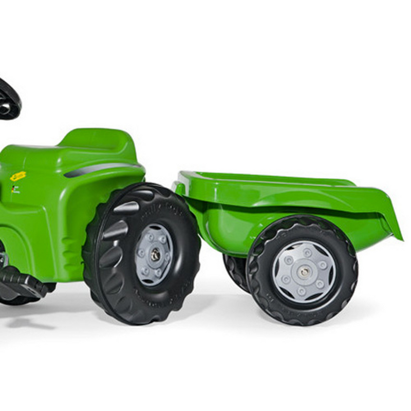 Rolly Toys Kid Trailer Green 121724 for Pedal Tractor