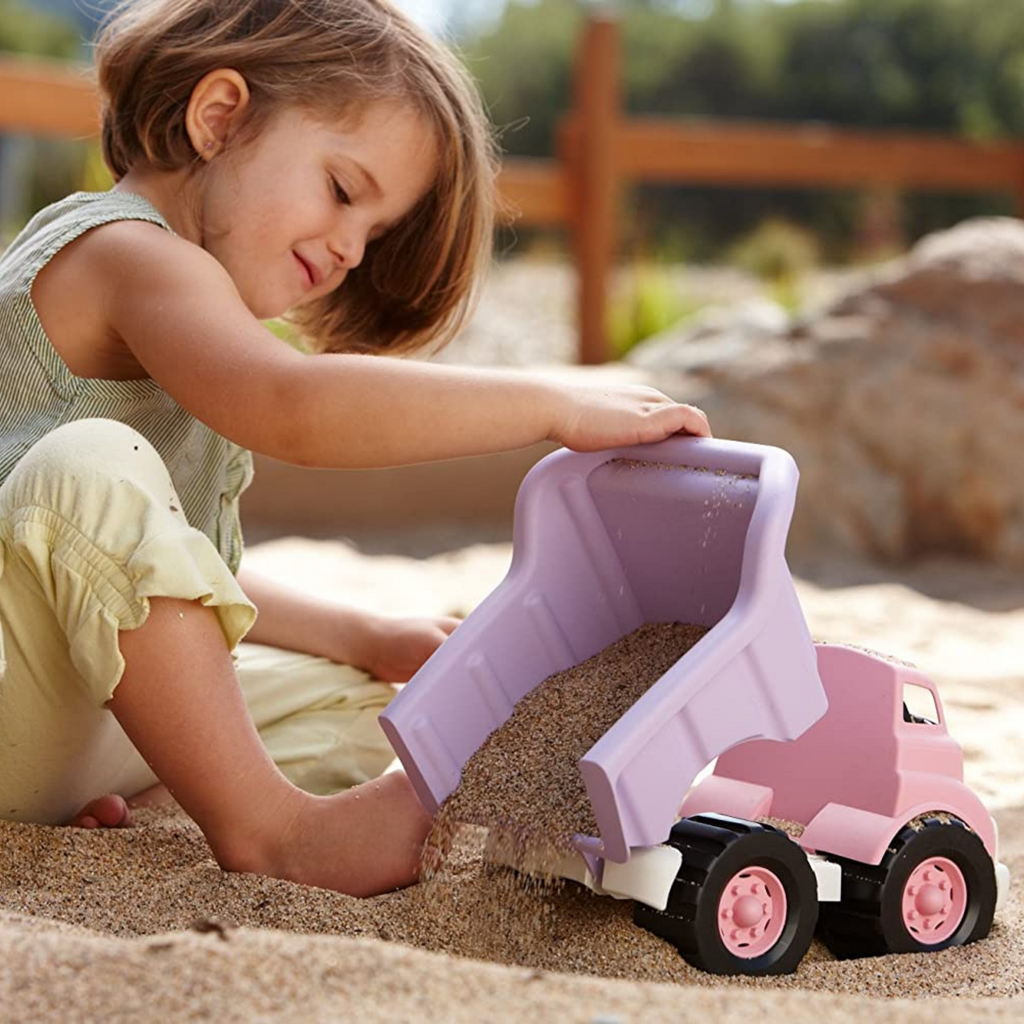 Green Toys Recycled Pink Dump Truck