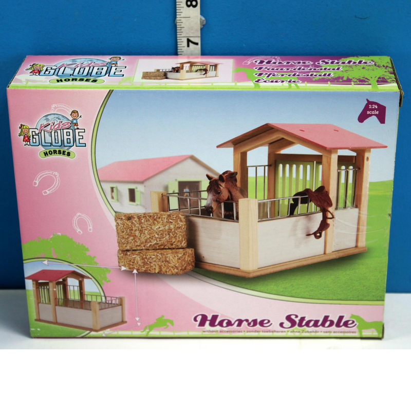 Kids Globe Pink Horse Box