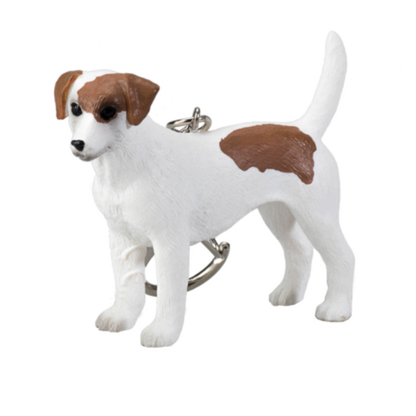 Mojo Standing Jack Russell Keyring