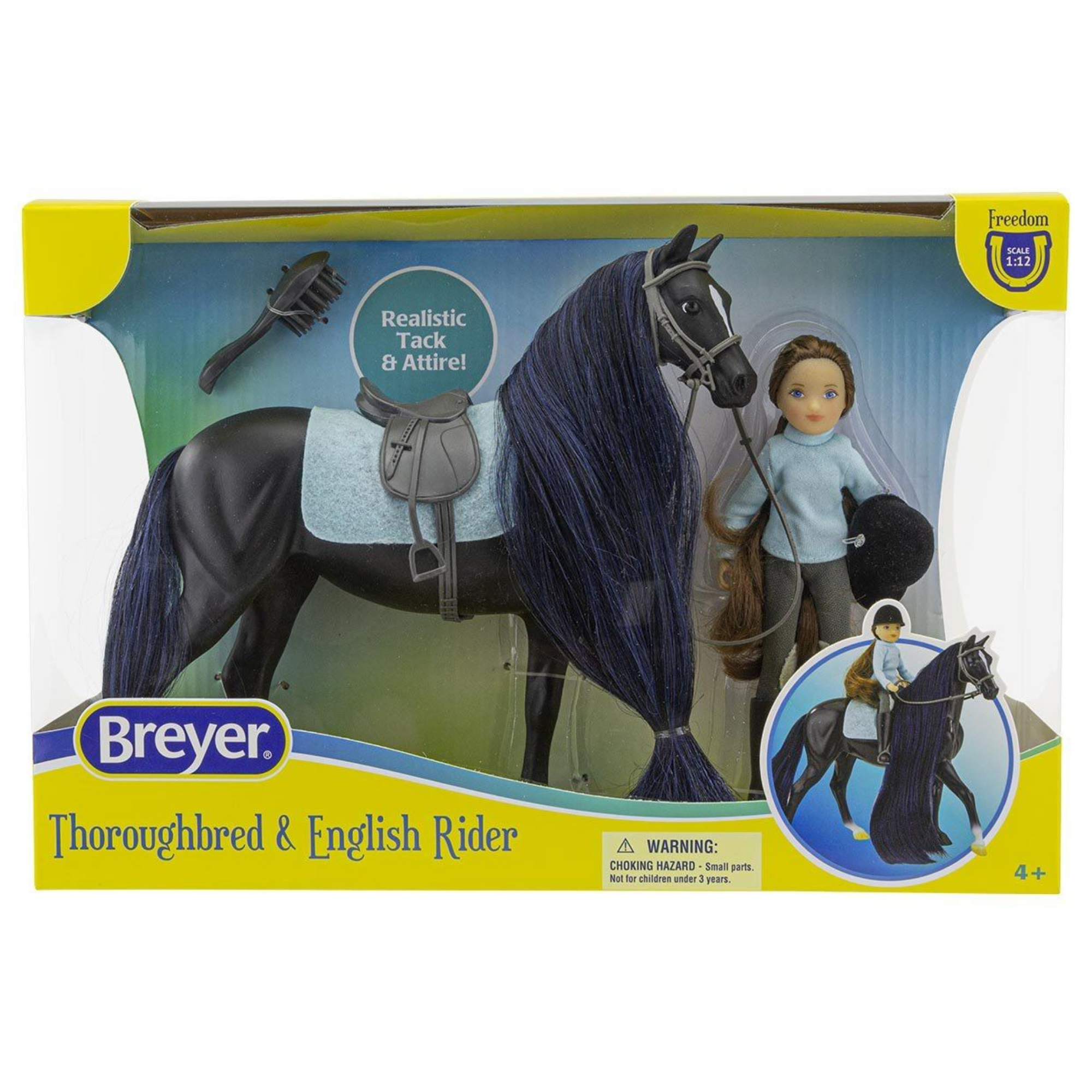 Breyer Classics Jet & English Rider Charlotte 61145